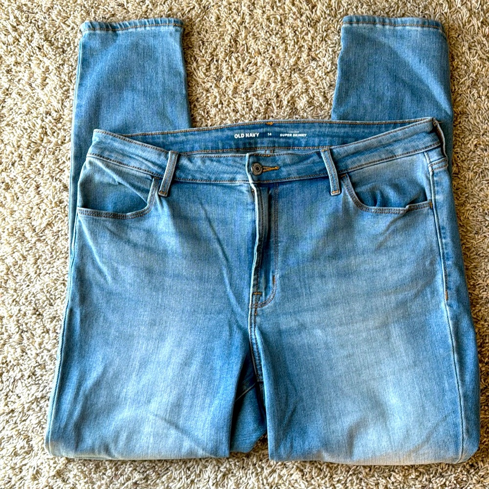 High rise Super Skinny jeans